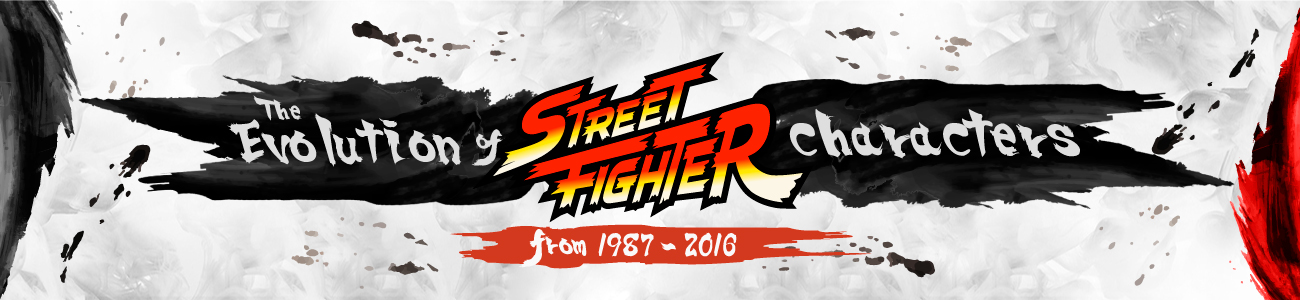 Evolution of Street Fighter Characters