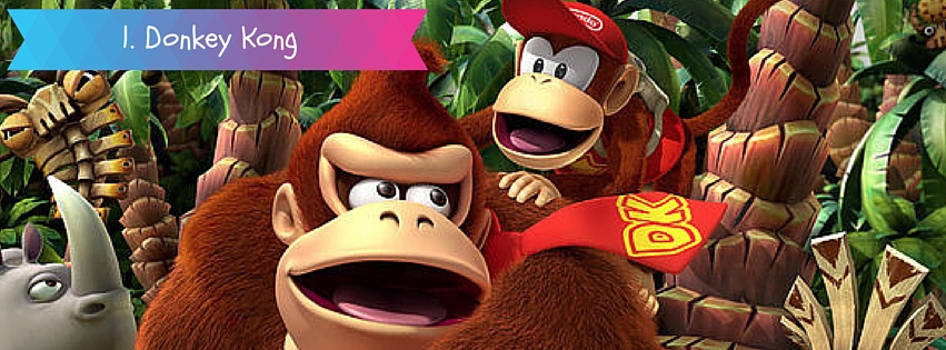 90s video game Donkey Kong
