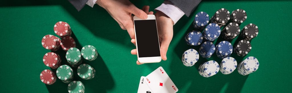 play mobile poker for free or real money