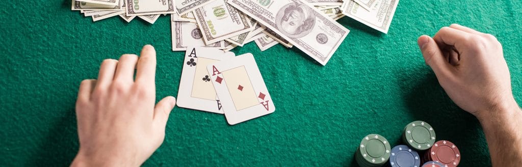 play poker with real money