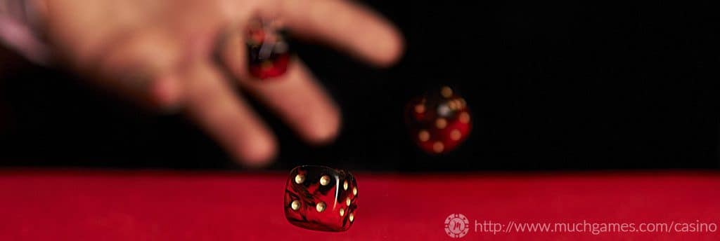 how to shoot dice at an online craps table